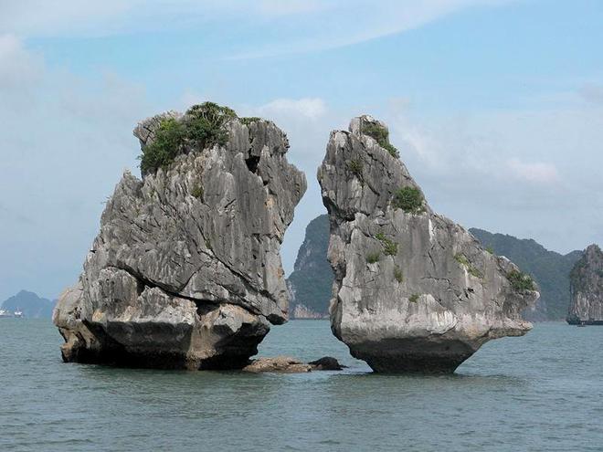 Limestone masterpieces in Ha Long bay